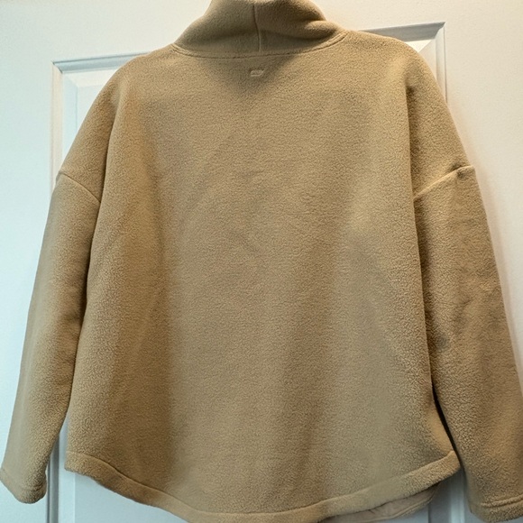 Vineyard Vines Tan Fleece Pullover - Picture 2 of 3